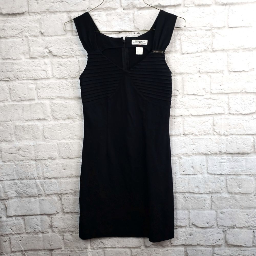 💚Parasco Denim Legend Black bodycon Dress